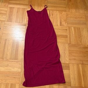Burgundy Maxi Dress